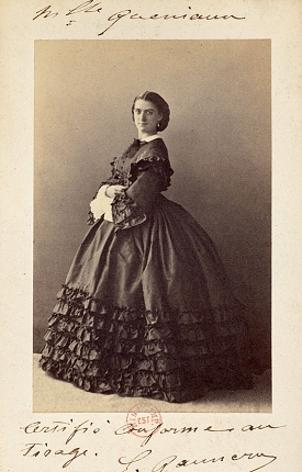 Constance Queniaux par Nadar 1861